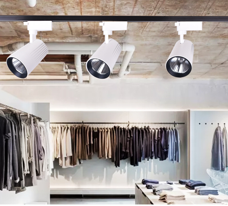 Proiector LED H63 WH, 32W, 3000K Lumina Calda, 3420lm, Directionabil Pe Sina Monofazata, Alb